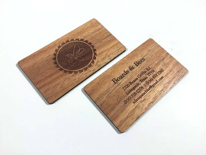 Wooden Cards