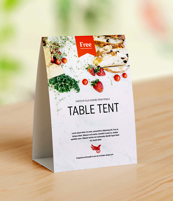 Table tent A5 printing in Qatar