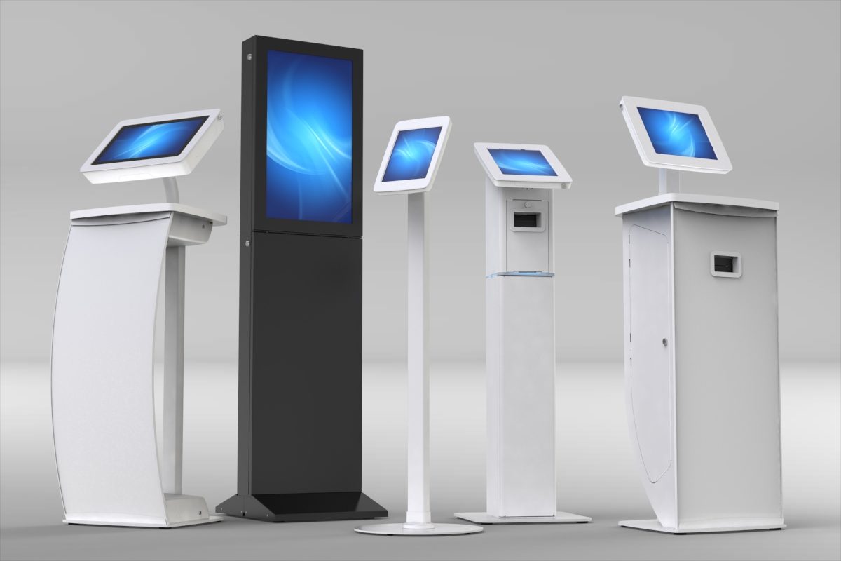 Floor standing kiosks in Qatar